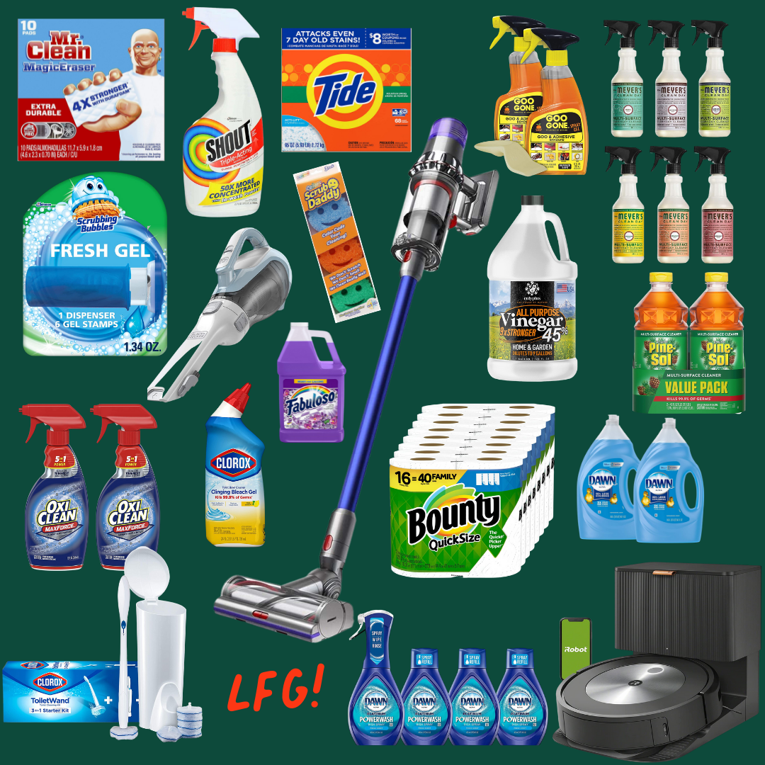 Cleaning products at home deals